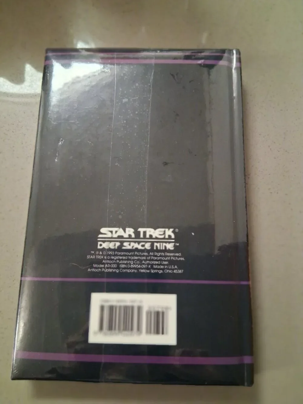 Vintage 1993 Star Trek: Deep Space Nine Journal With Bookmark